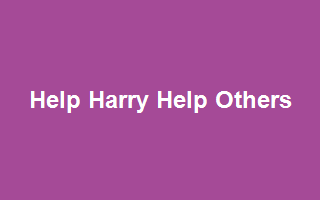 Help Harry Help Others